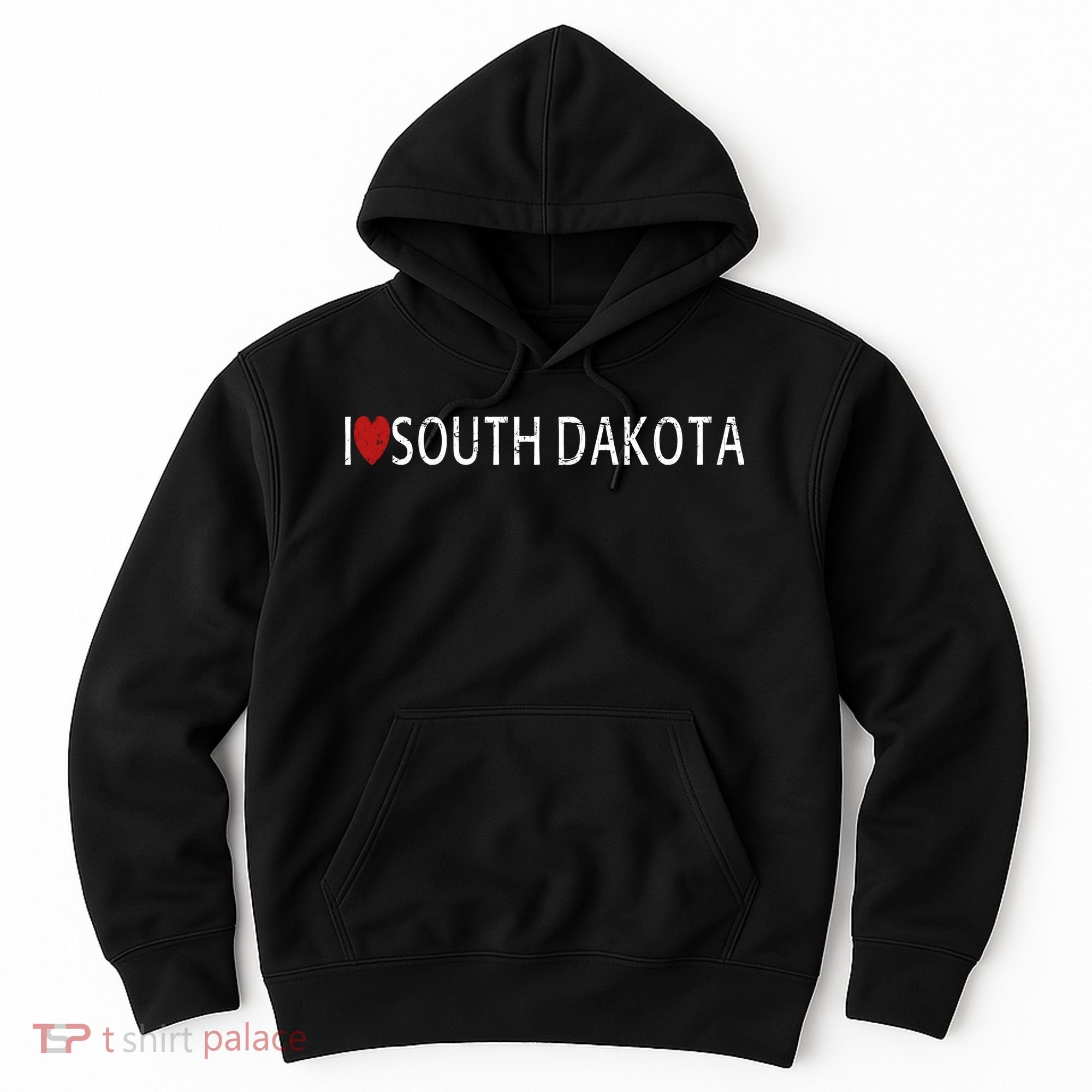 I Love South Dakota Hoodie