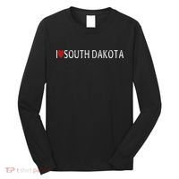 I Love South Dakota Long Sleeve Shirt thumb 0