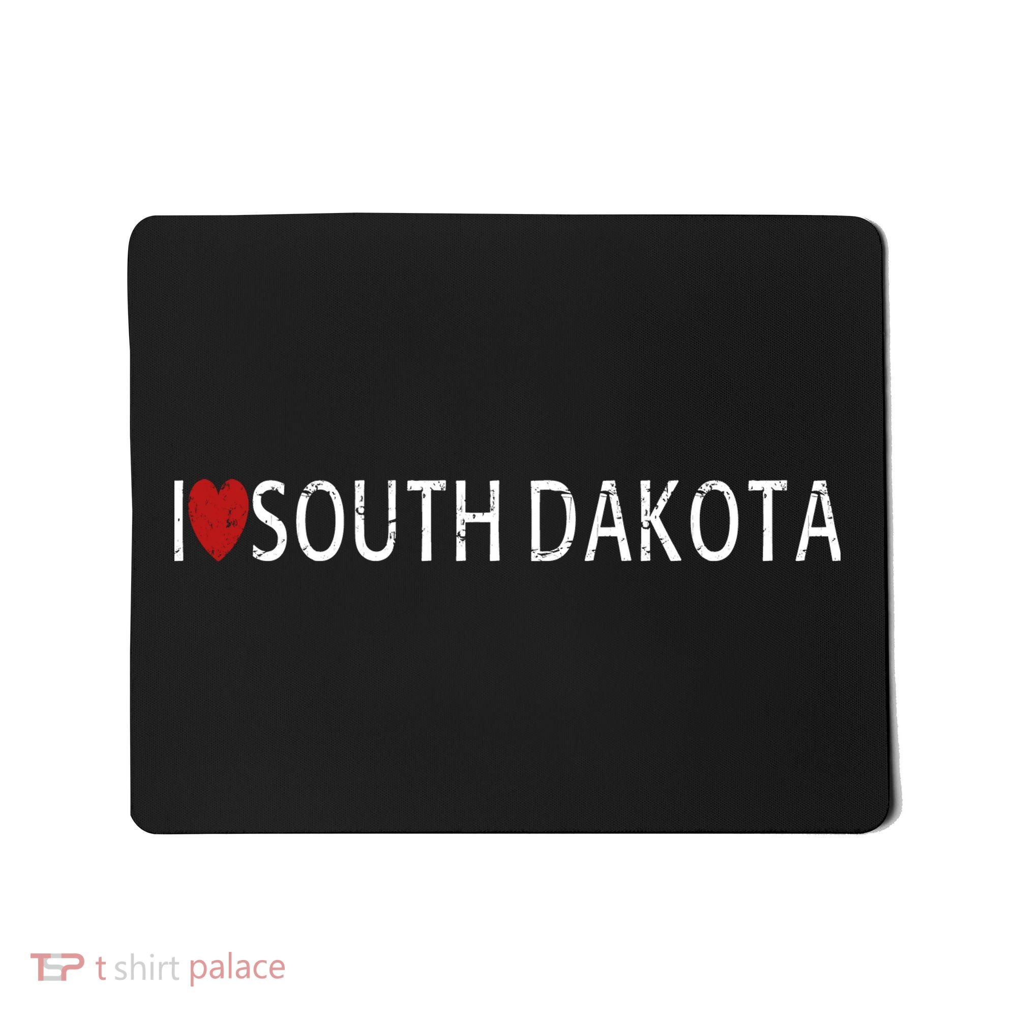 I Love South Dakota Mousepad