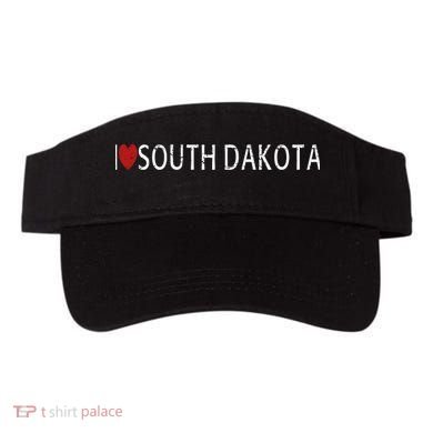 I Love South Dakota Visor
