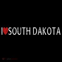 I Love South Dakota Women's T-Shirt thumb 6
