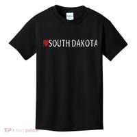 I Love South Dakota Kids T-Shirt thumb 0