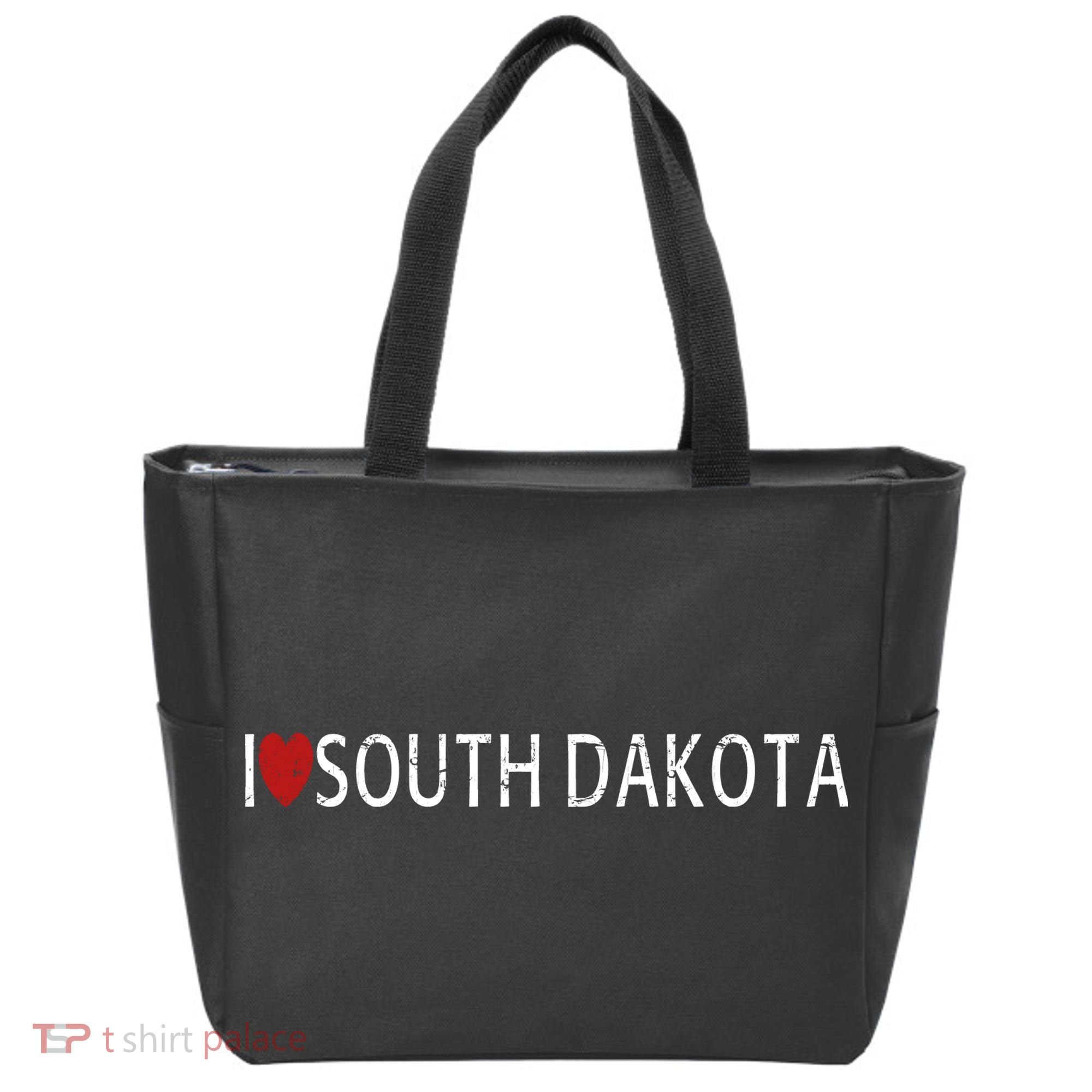 I Love South Dakota Tote Bag