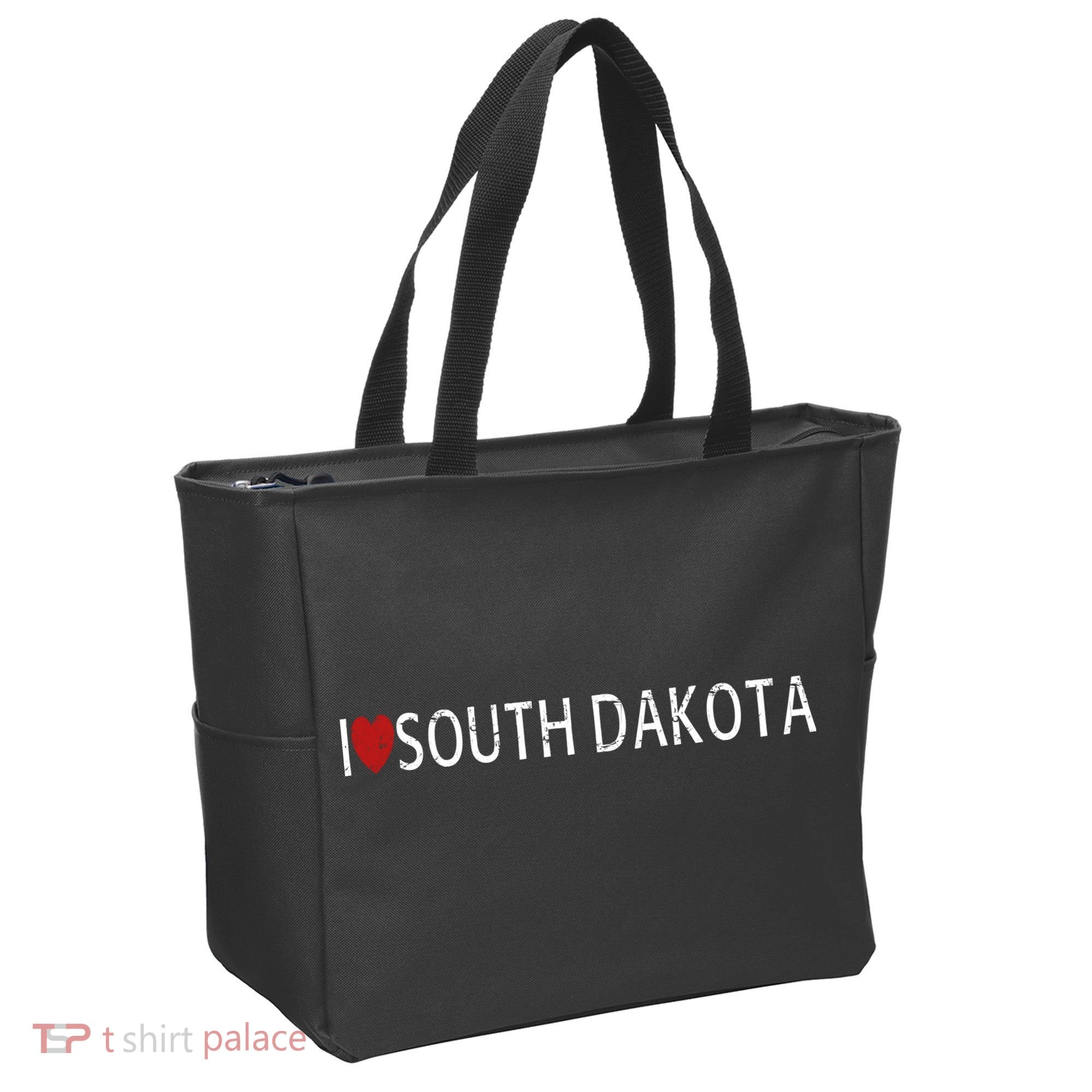 I Love South Dakota Tote Bag
