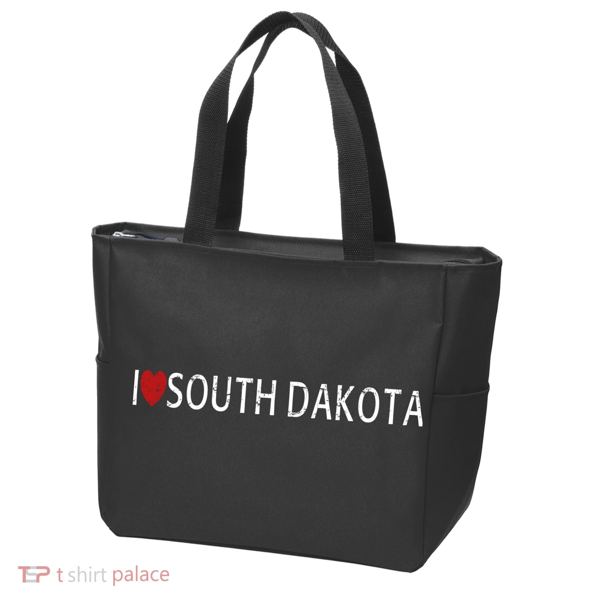 I Love South Dakota Tote Bag