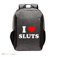 I Love Sluts Vector Backpack thumb 0