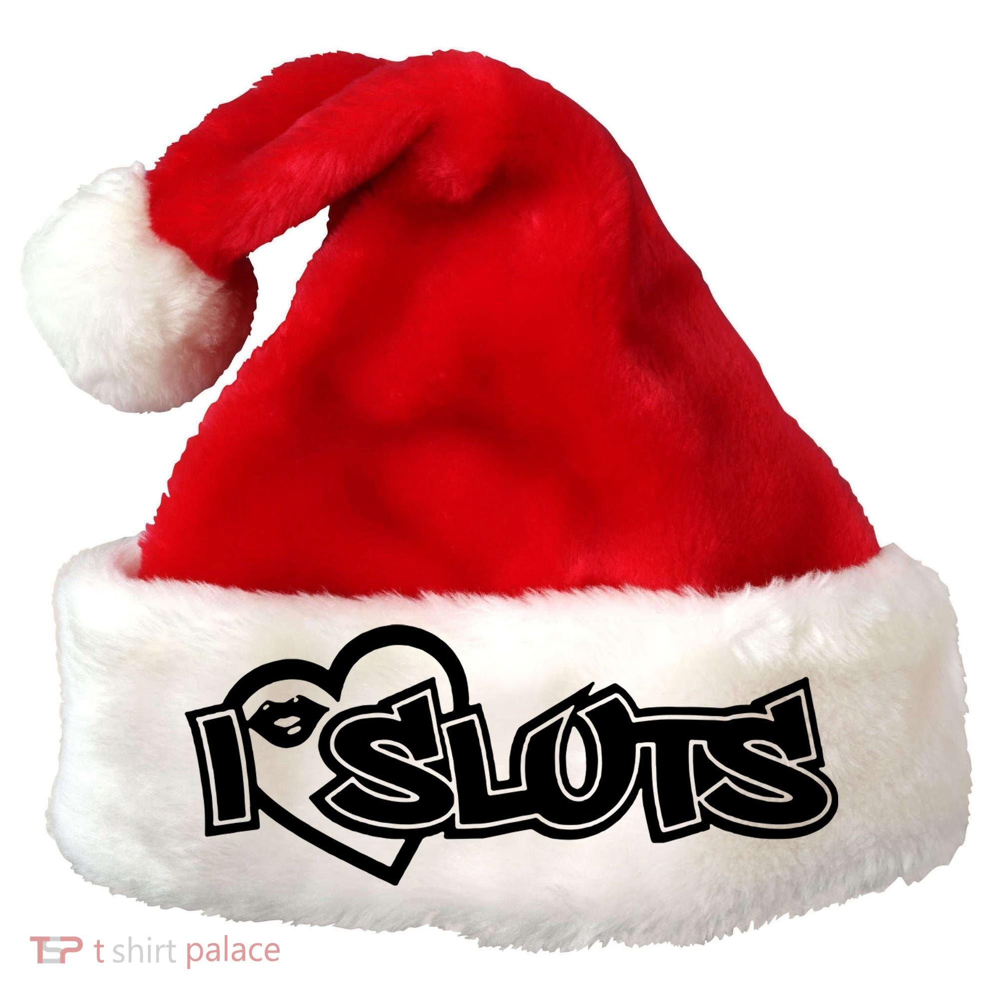 I Love Sluts Santa Hat