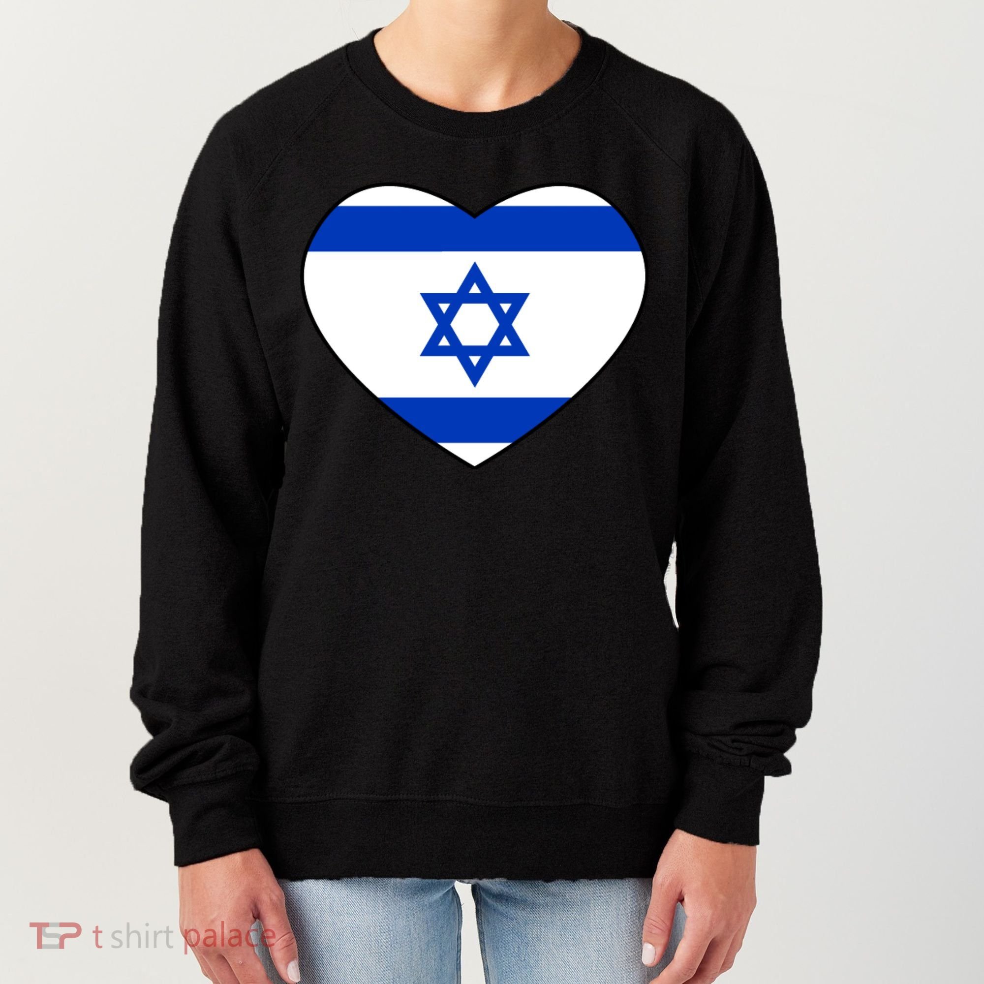 Israel Love Stand With Israel Women's Sweatshirt