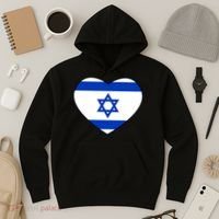 Israel Love Stand With Israel Hoodie thumb 3