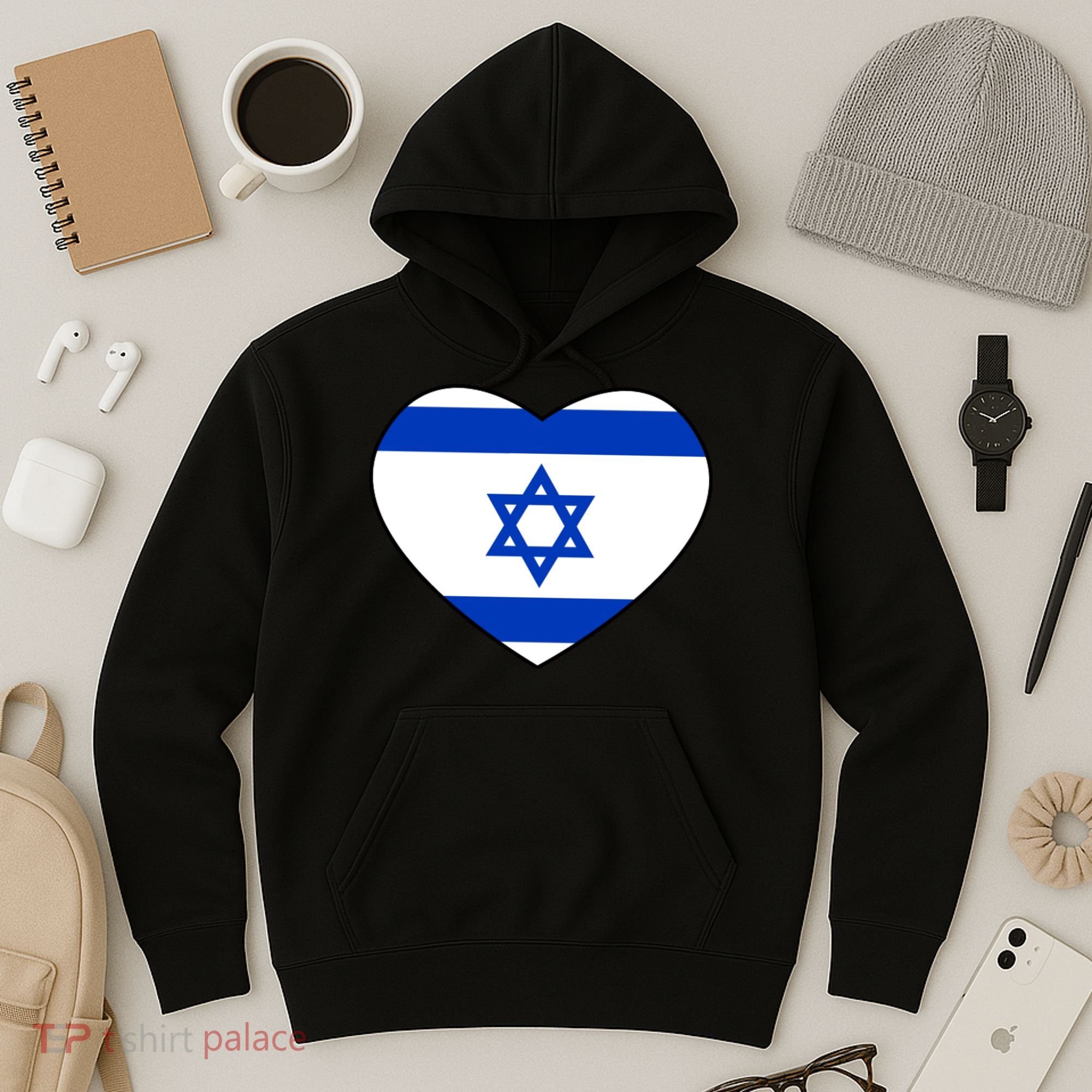 Israel Love Stand With Israel Hoodie