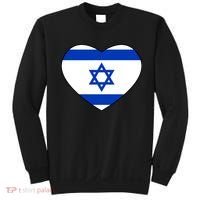 Israel Love Stand With Israel Sweatshirt thumb 0