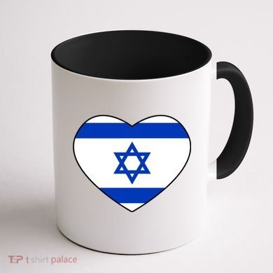 Israel Love Stand With Israel Coffee Mug back