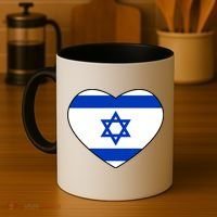 Israel Love Stand With Israel Coffee Mug thumb 4
