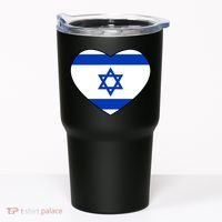 Israel Love Stand With Israel Tumbler thumb 0