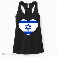 Israel Love Stand With Israel Women's Tank Top thumb 0