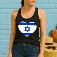 Israel Love Stand With Israel Women's Tank Top thumb 2