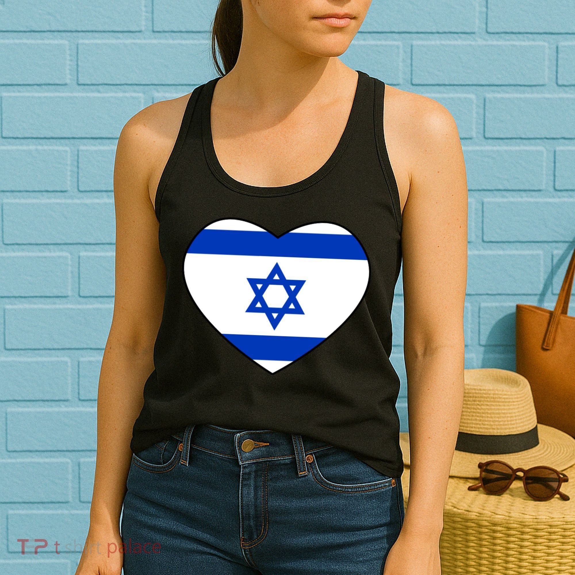 Israel Love Stand With Israel Women's Tank Top