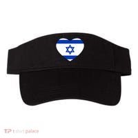 Israel Love Stand With Israel Visor thumb 0
