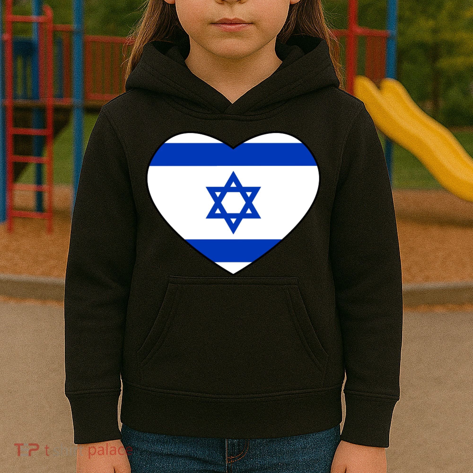 Israel Love Stand With Israel Kids Hoodie