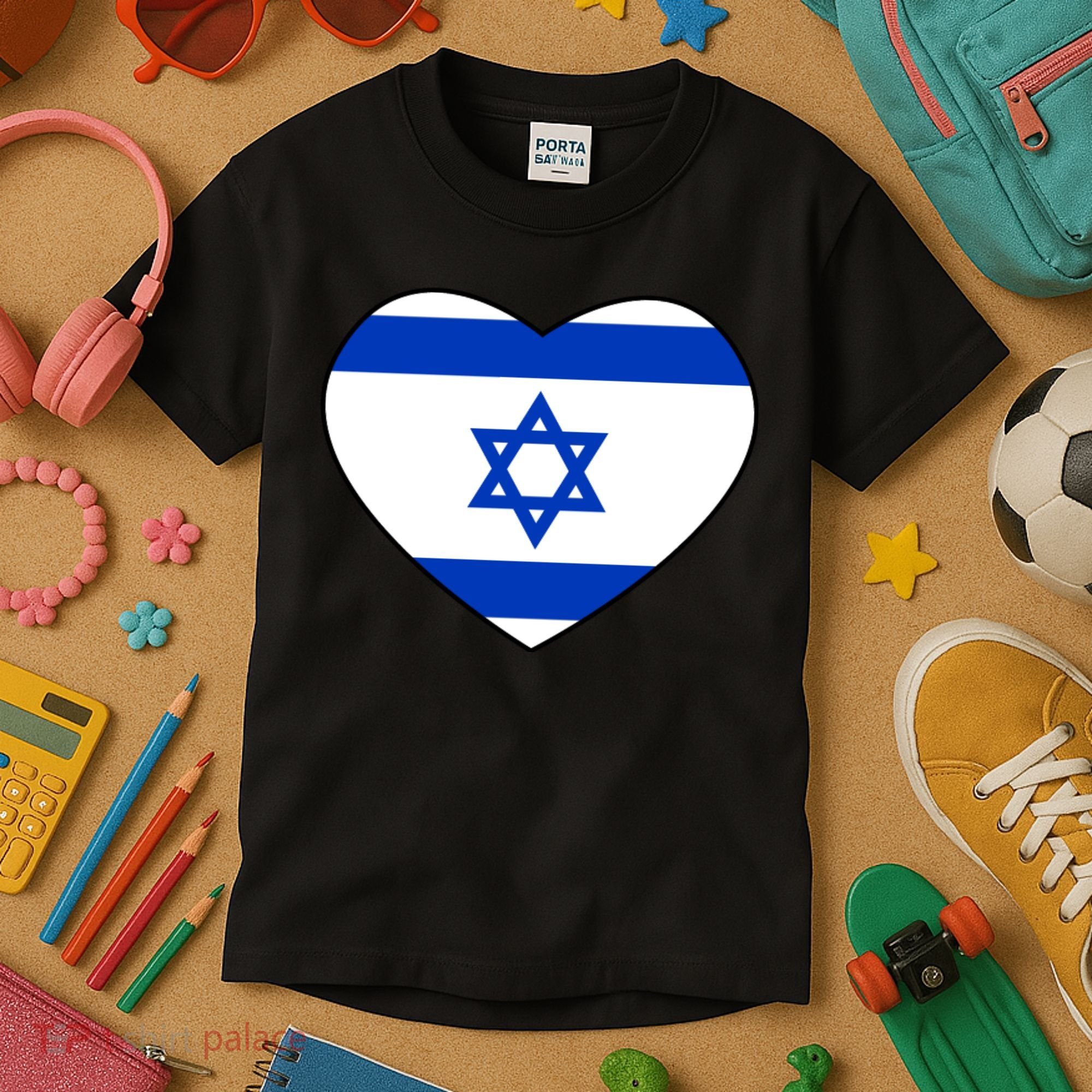 Israel Love Stand With Israel Kids T-Shirt