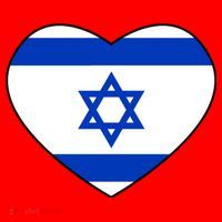 Israel Love Stand With Israel Santa Hat thumb 1