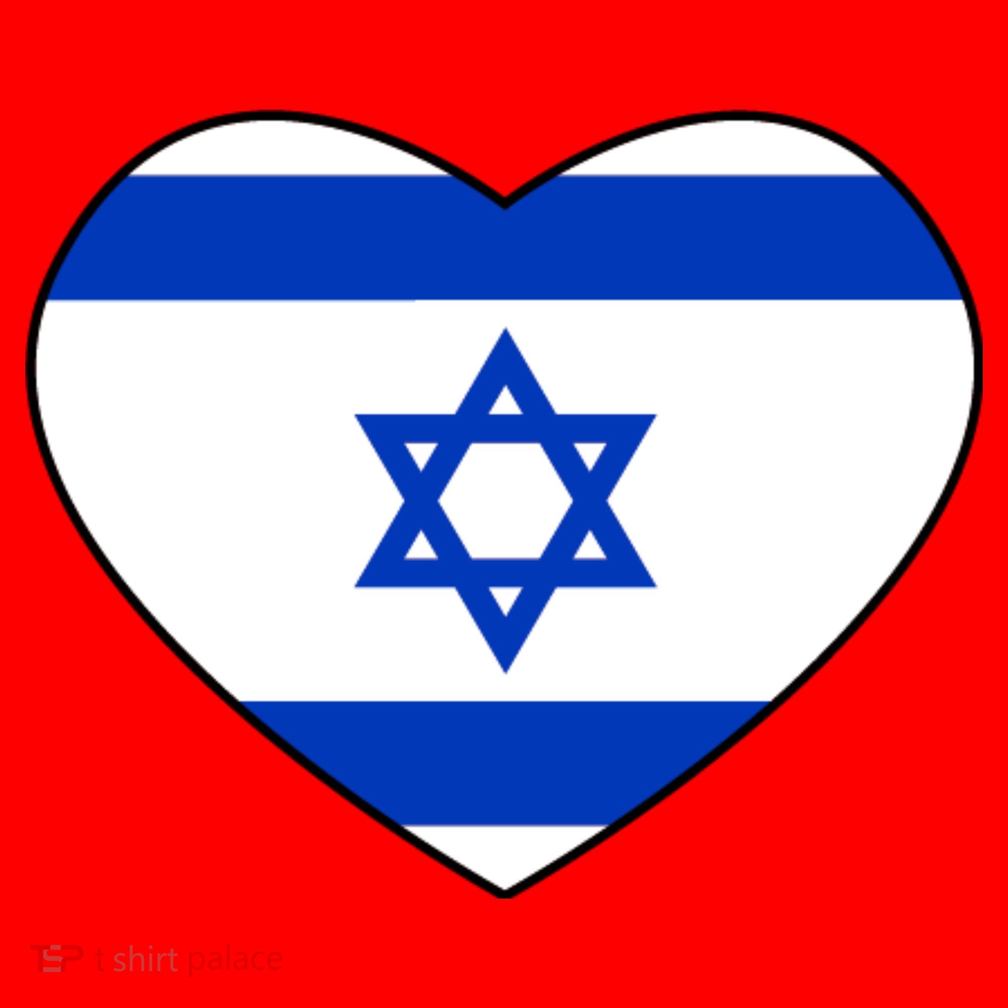 Israel Love Stand With Israel Santa Hat