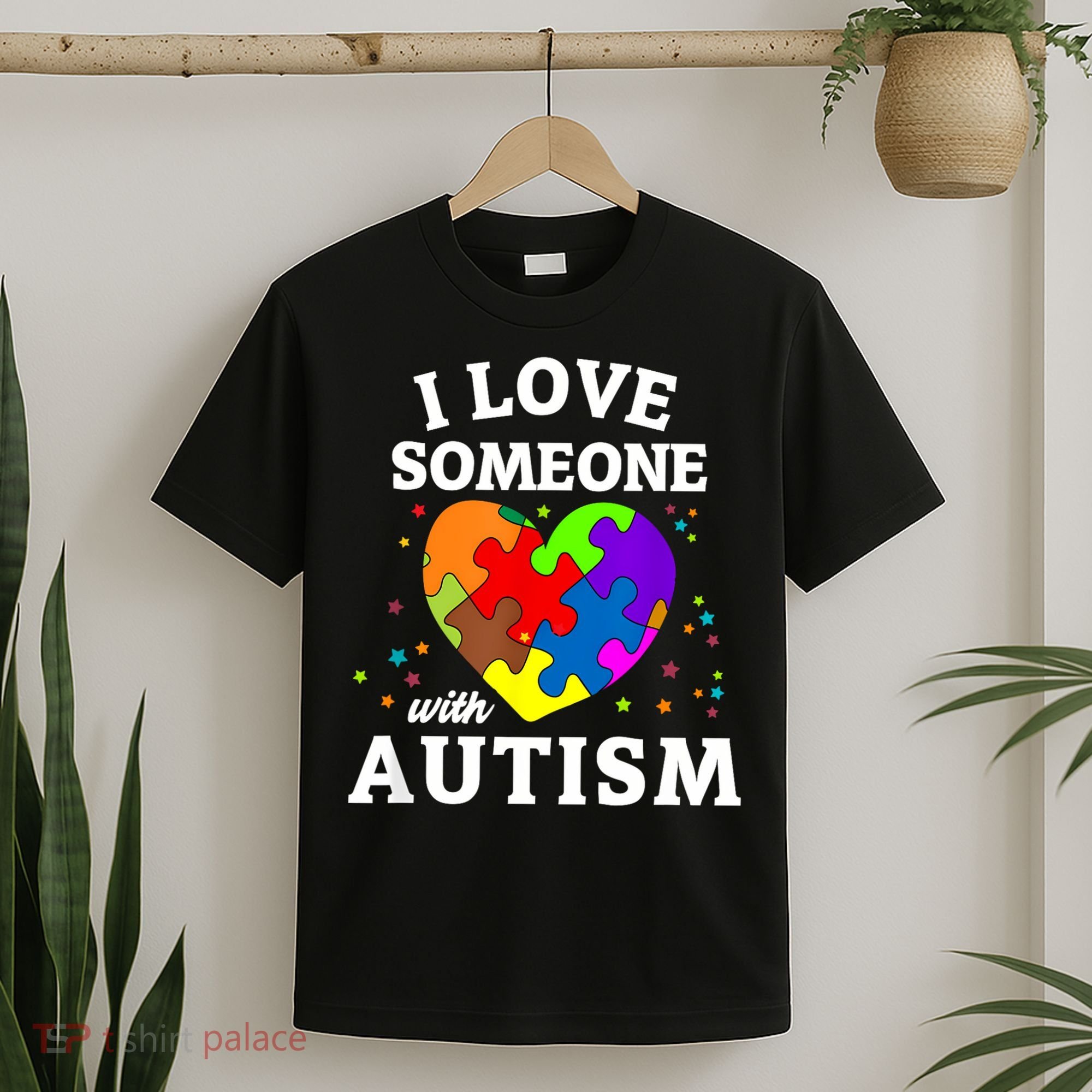 I Love Someone With Autism Love Someone T-Shirt