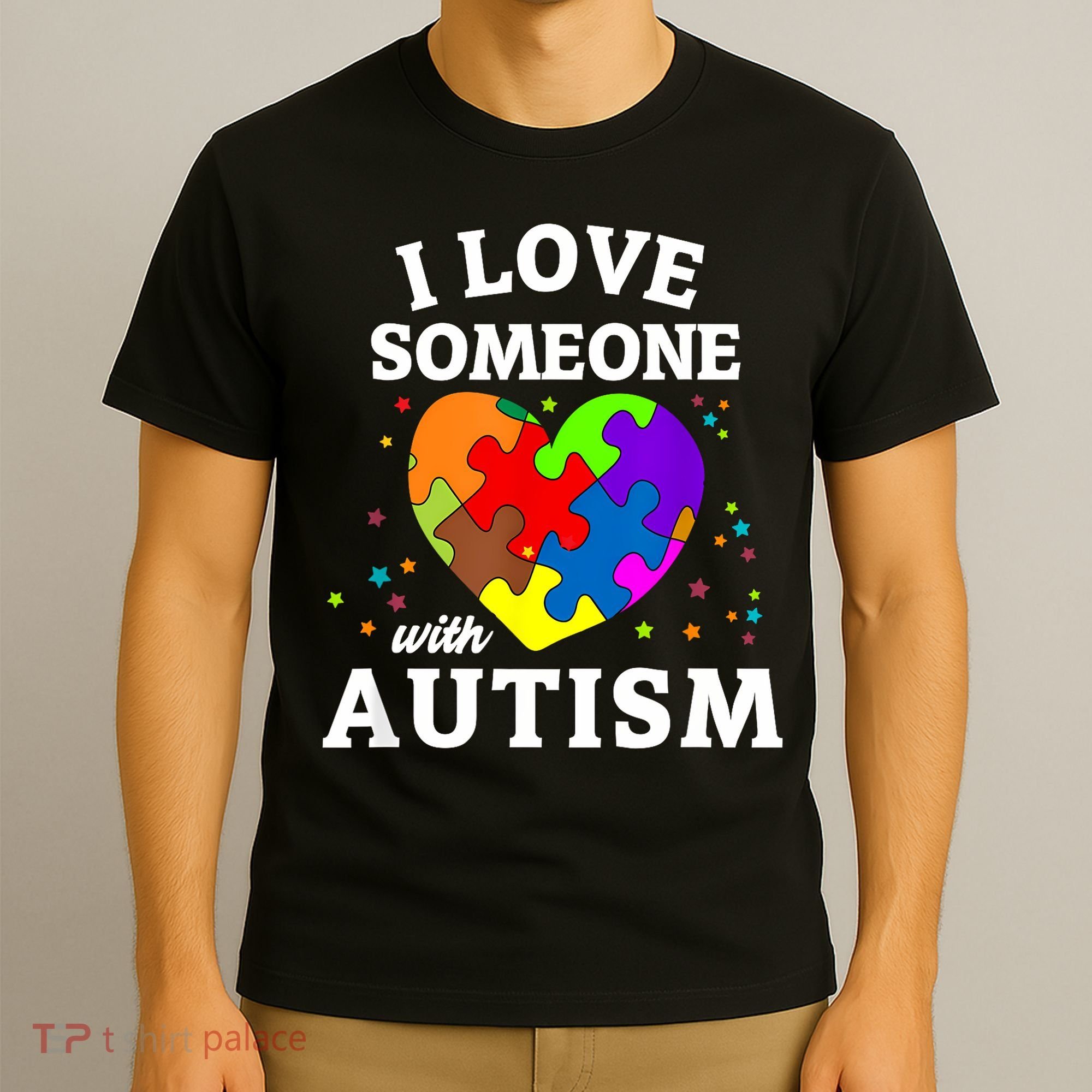 I Love Someone With Autism Love Someone T-Shirt
