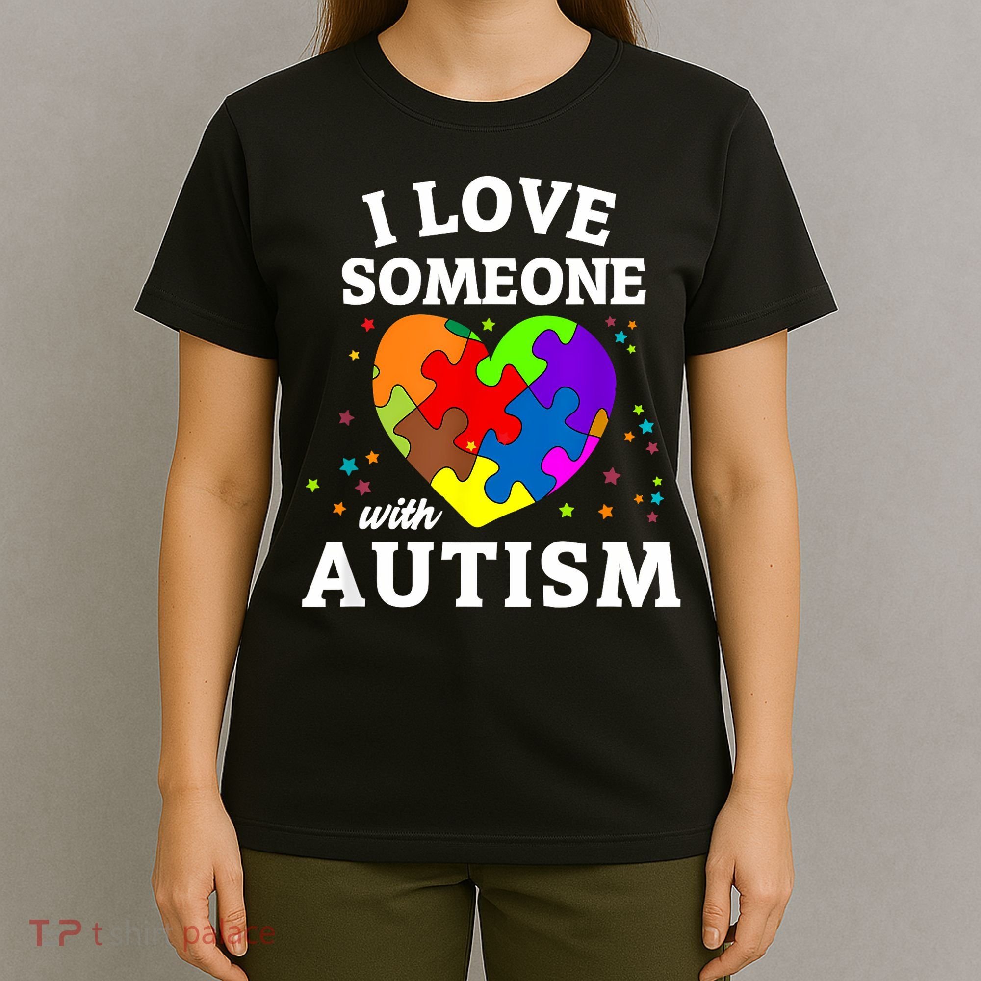 I Love Someone With Autism Love Someone T-Shirt