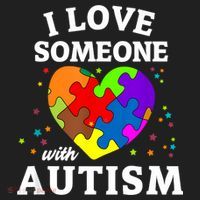 I Love Someone With Autism Love Someone Beanie thumb 2