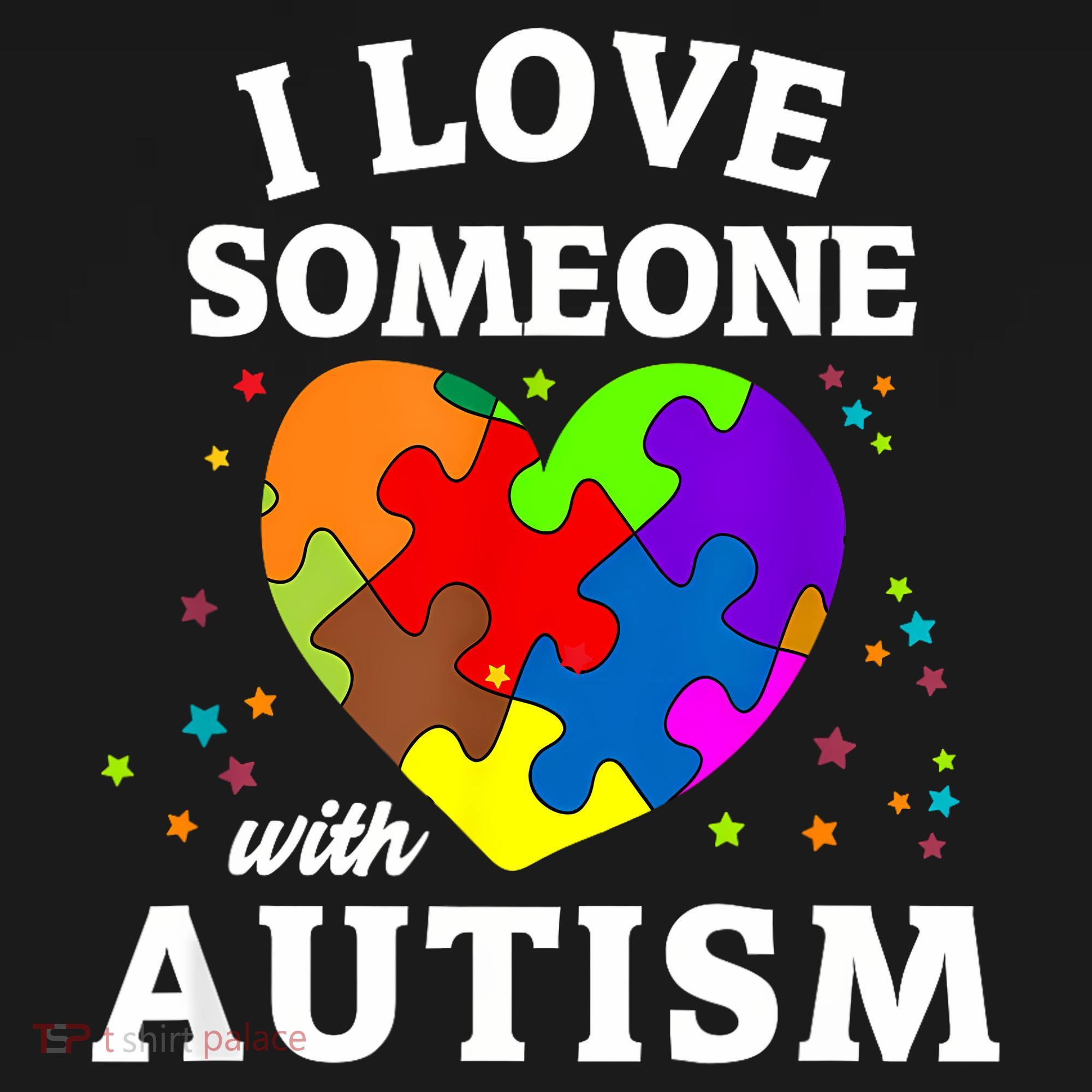 I Love Someone With Autism Love Someone Performance Fleece Hoodie