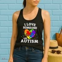 I Love Someone With Autism Love Someone Women's Tank Top thumb 2