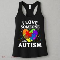 I Love Someone With Autism Love Someone Women's Tank Top thumb 3