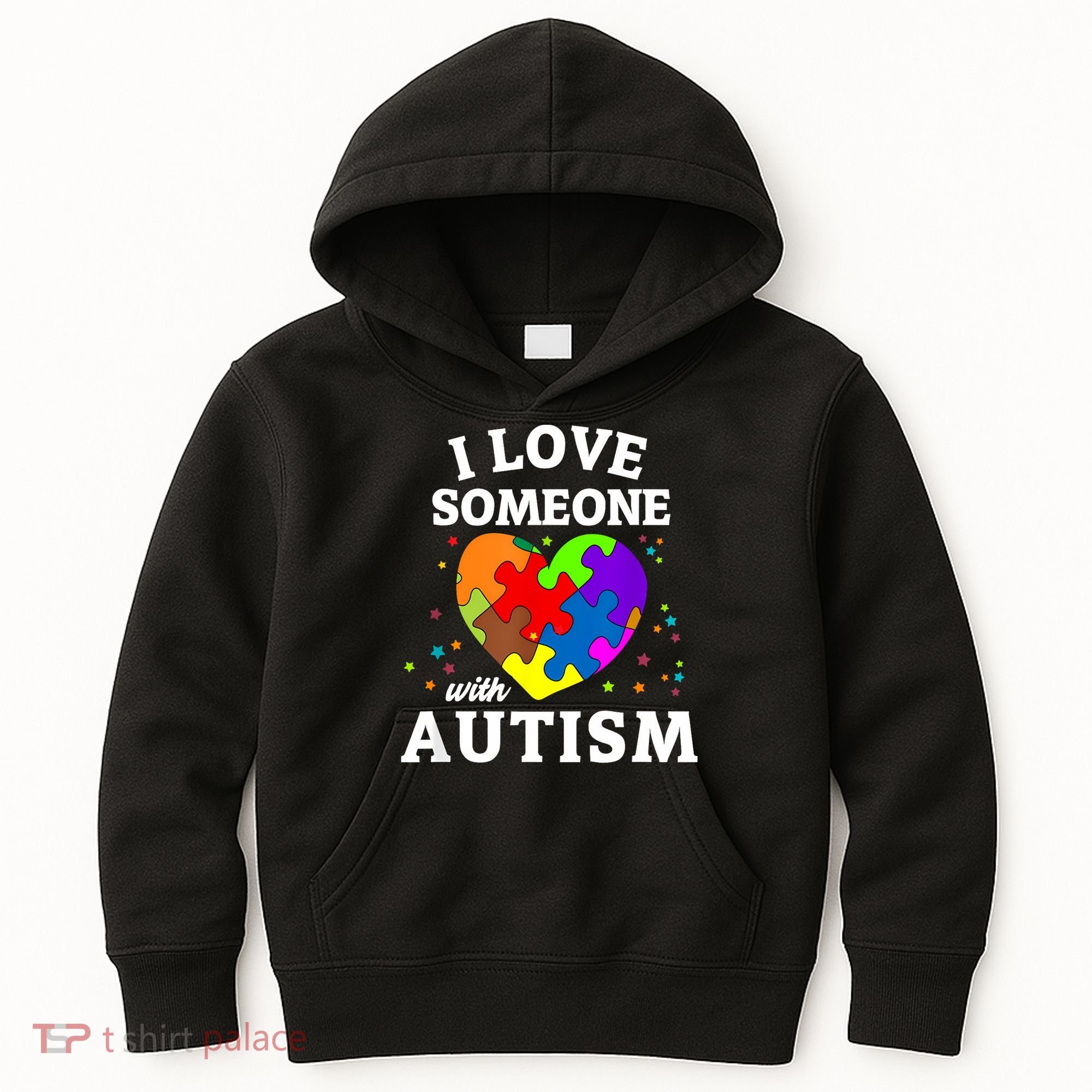 I Love Someone With Autism Love Someone Kids Hoodie