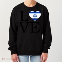 Israel Love Stand With Israel Women's Sweatshirt thumb 0