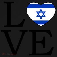 Israel Love Stand With Israel Backpack thumb 2