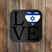 Israel Love Stand With Israel Coaster thumb 0