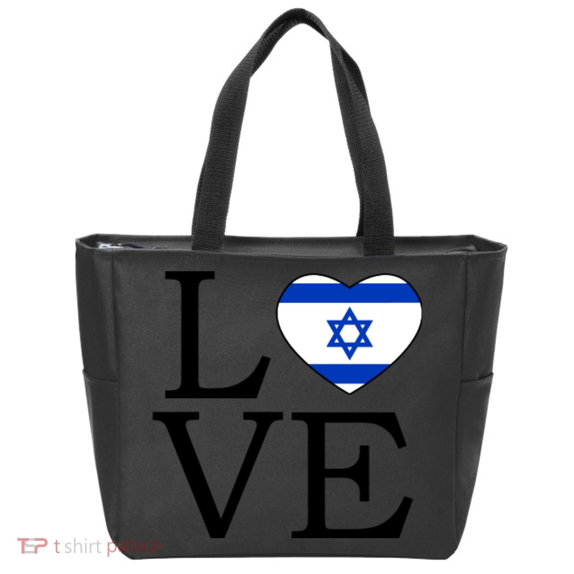 Israel Love Stand With Israel Tote Bag
