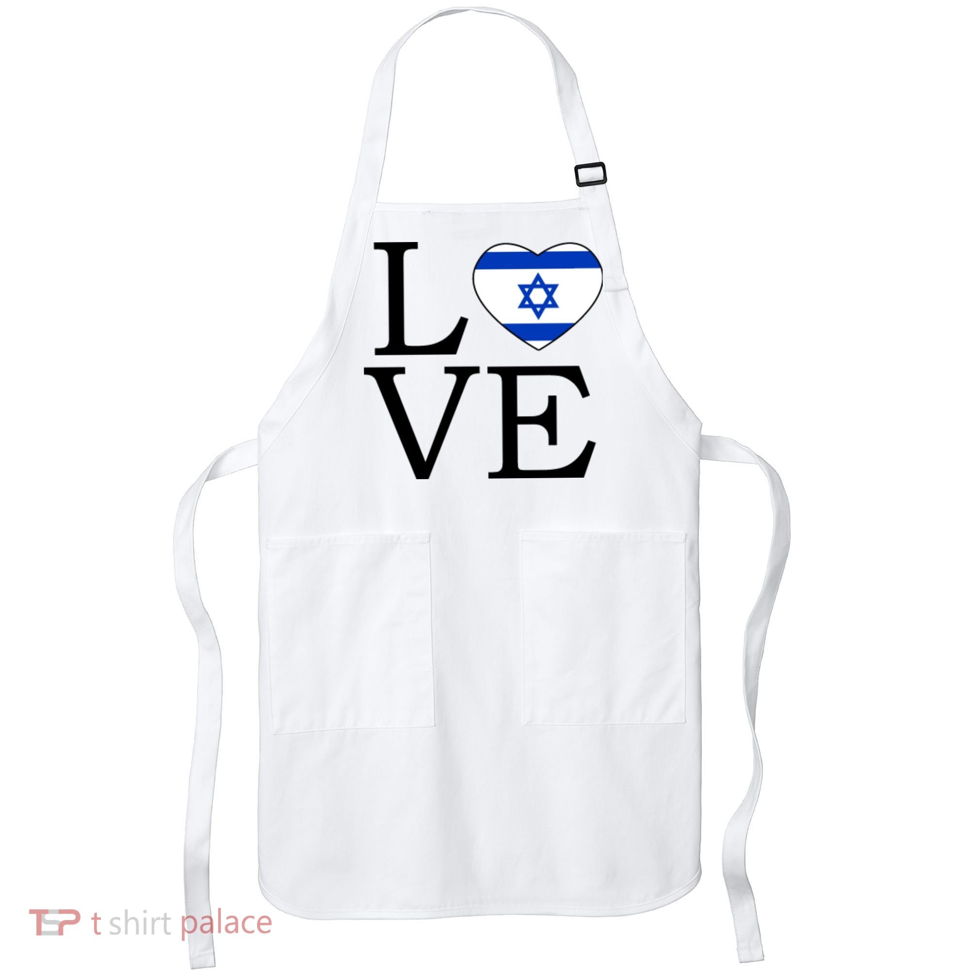 Israel Love Stand With Israel Apron
