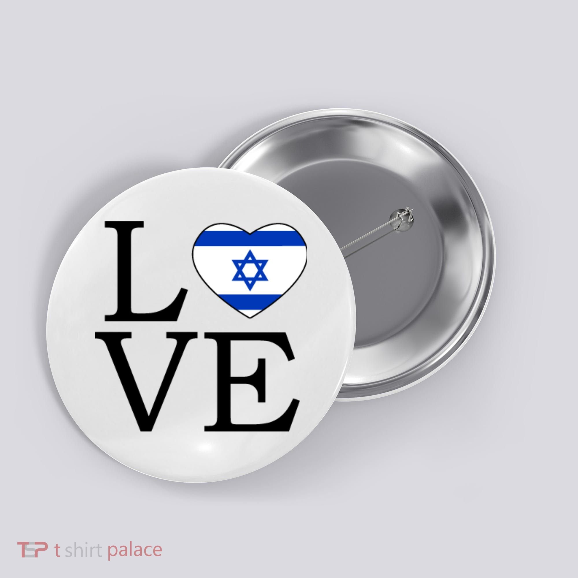 Israel Love Stand With Israel Button