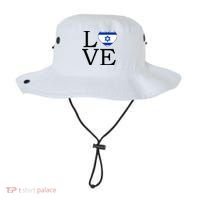 Israel Love Stand With Israel Bucket Hat thumb 0