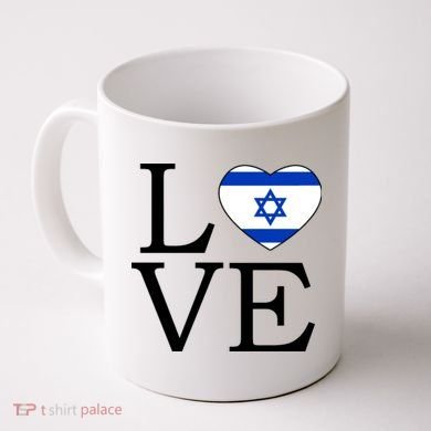 Israel Love Stand With Israel Coffee Mug