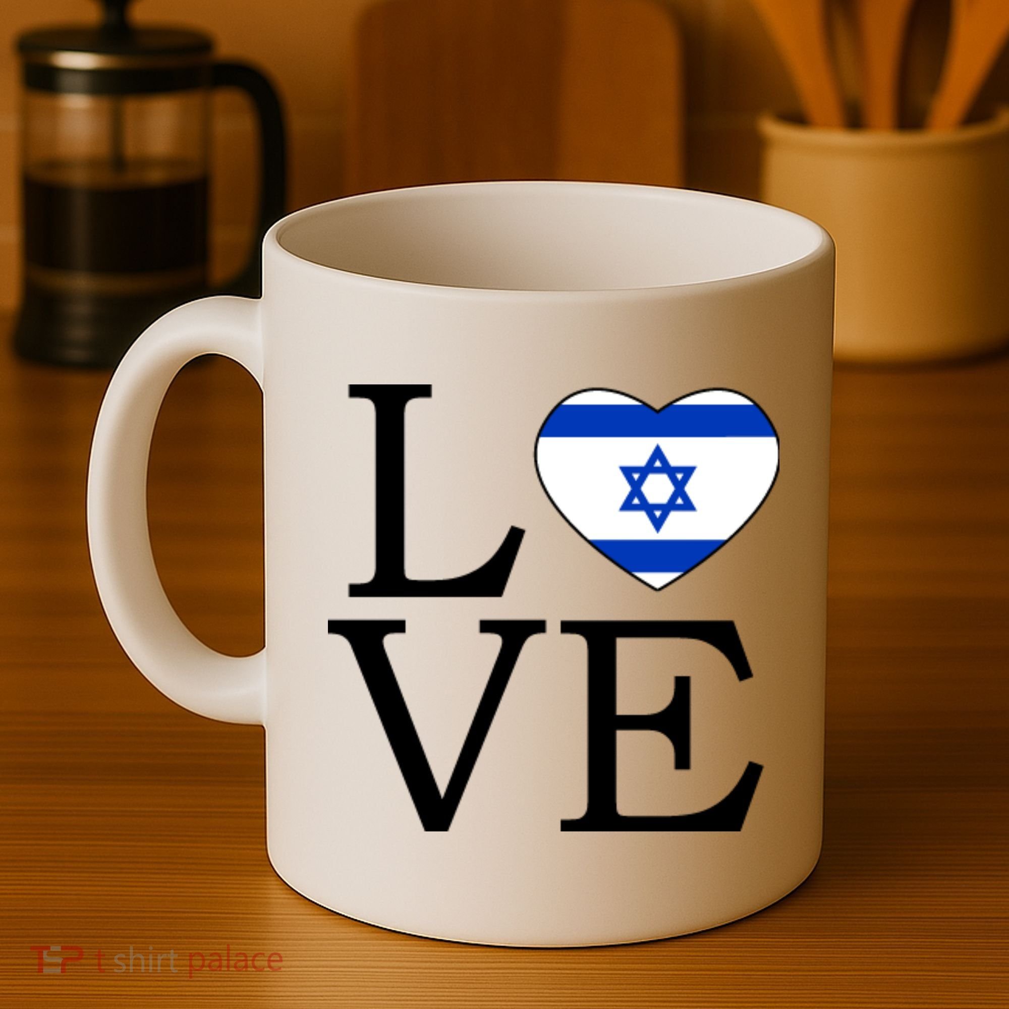 Israel Love Stand With Israel Coffee Mug