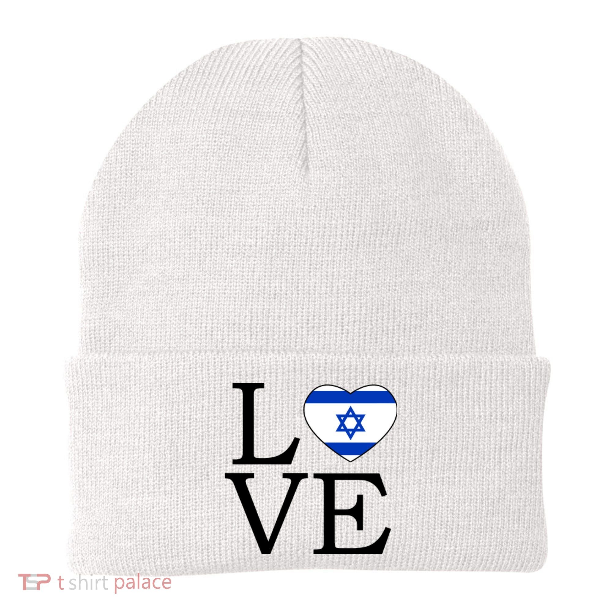 Israel Love Stand With Israel Beanie