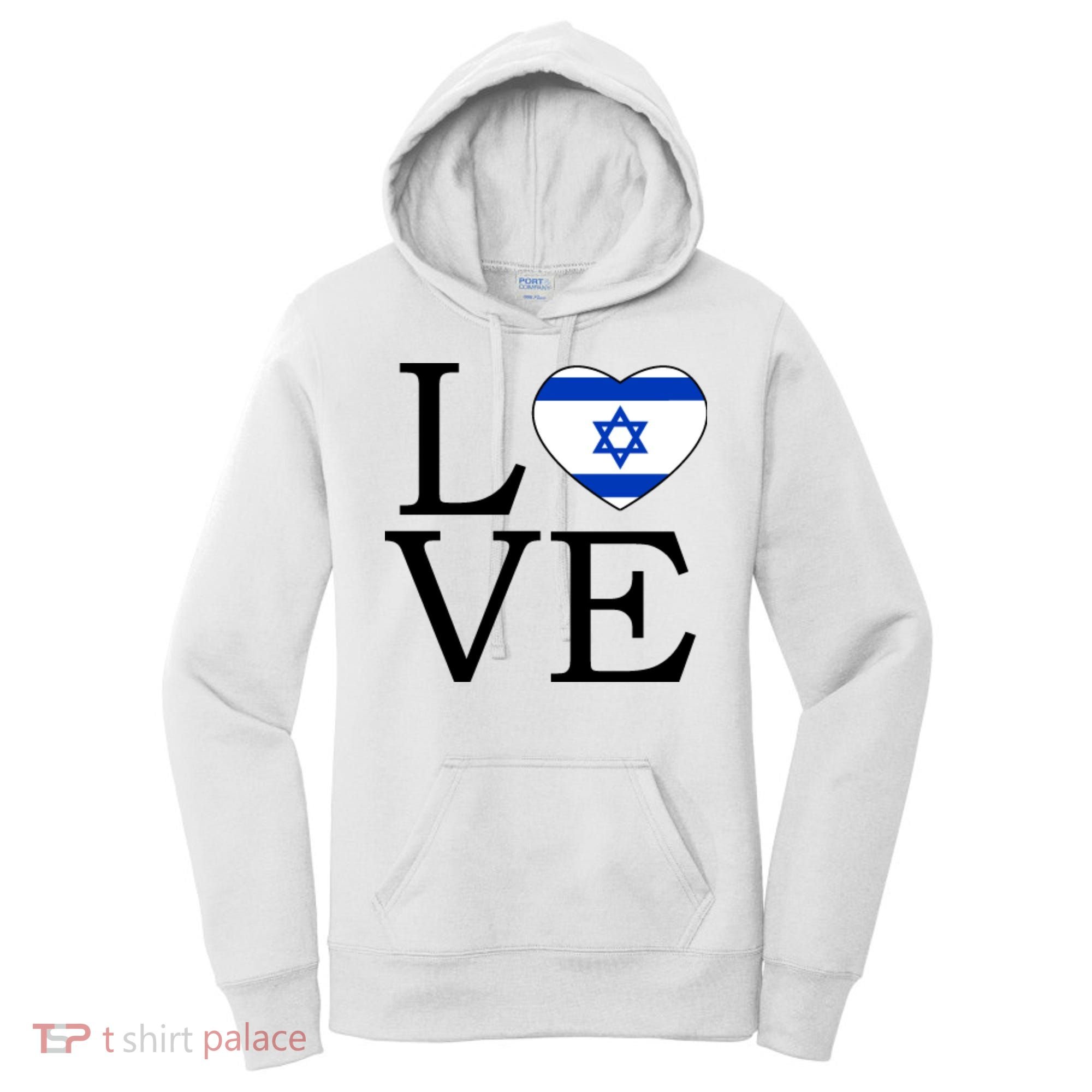 Israel Love Stand With Israel Women's Hoodie