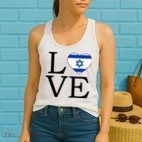 Israel Love Stand With Israel Women's Tank Top thumb 2
