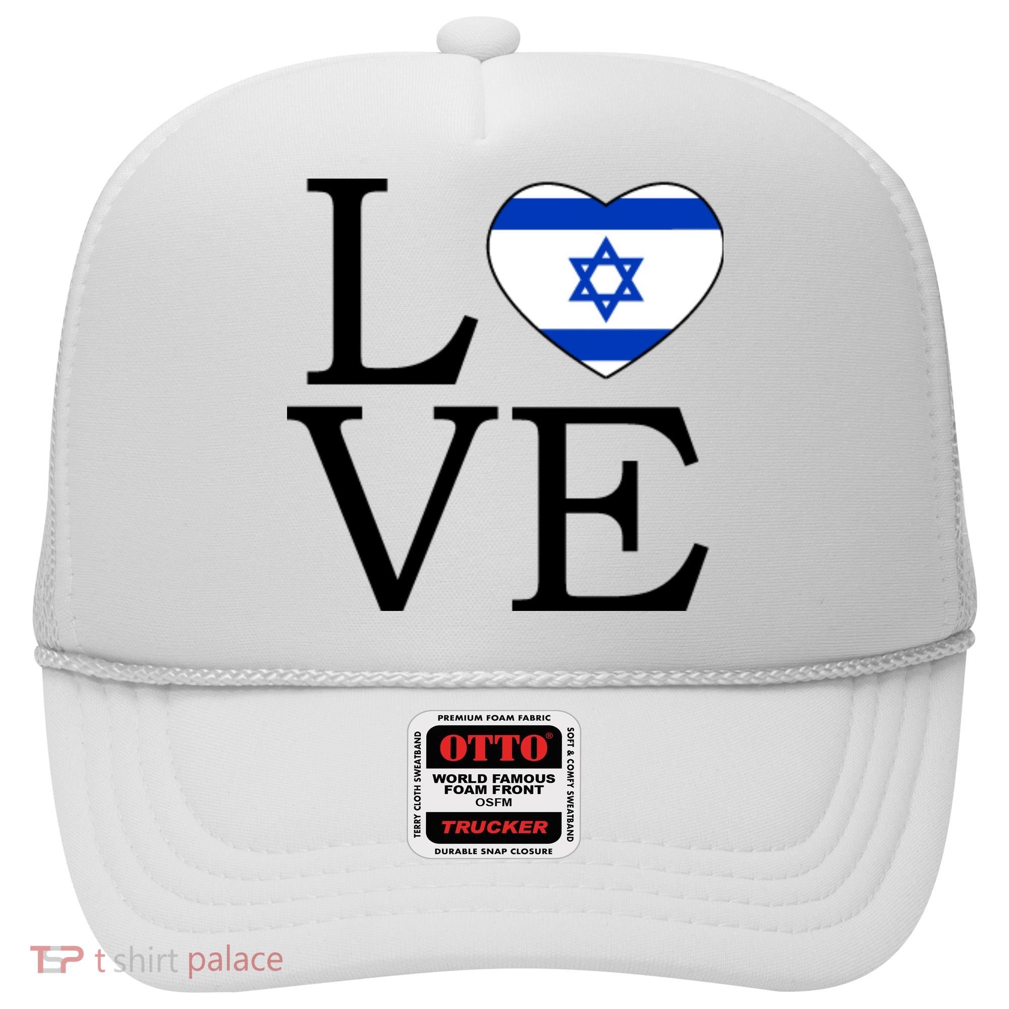 Israel Love Stand With Israel Hat