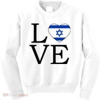 Israel Love Stand With Israel Kids Sweatshirt thumb 0