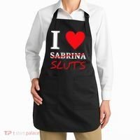 I Love Sabrina Sluts Apparel Apron thumb 2