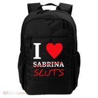 I Love Sabrina Sluts Apparel Backpack thumb 0